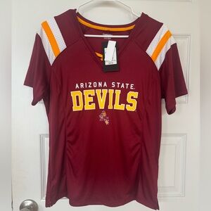 ARIZONA STATE UNIVERSITY JERSEY TOP-Brand New with tags!